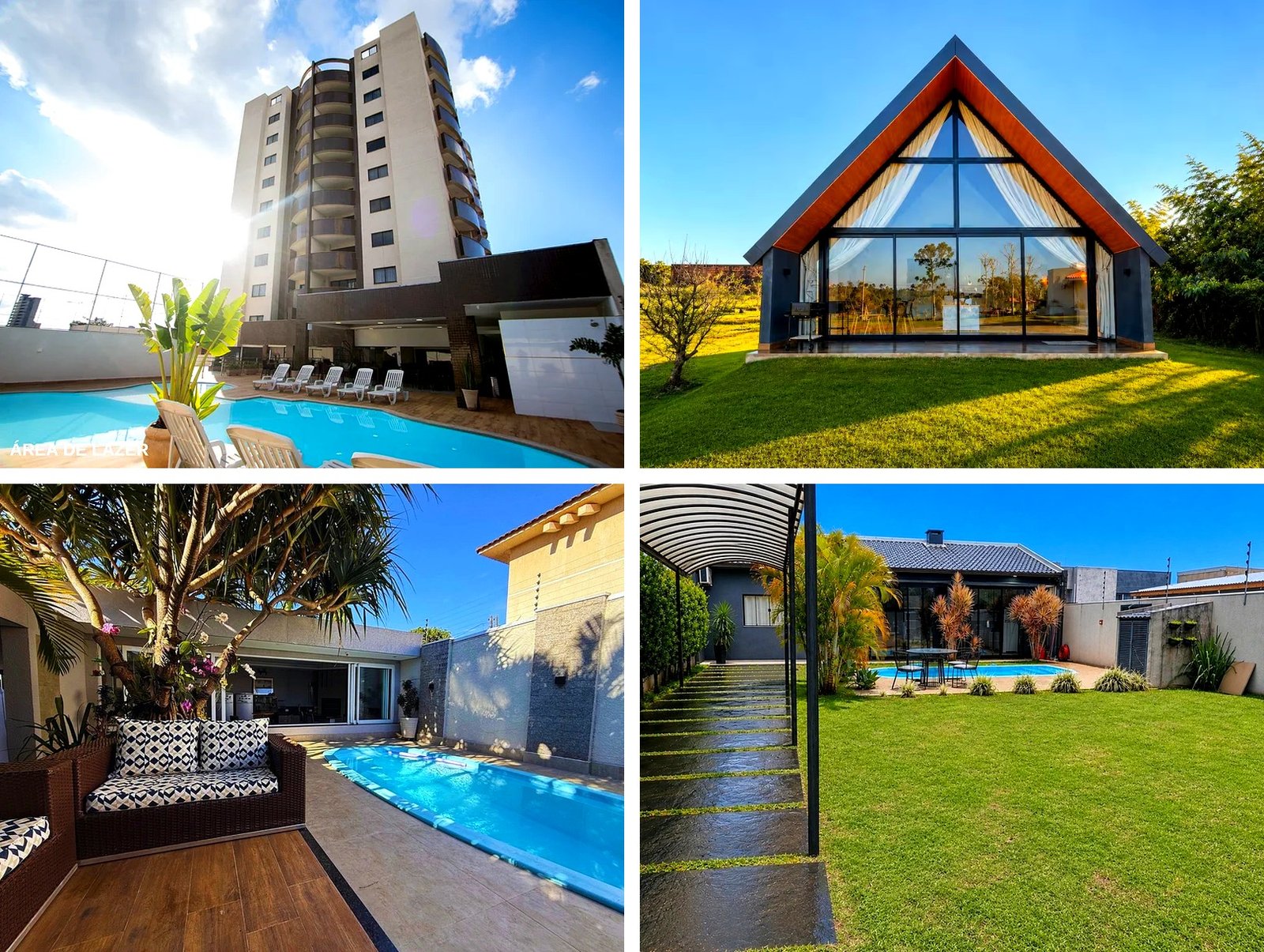 Gestão Completa de Imóveis: apartamentos, casas, studios e chalés em Foz do Iguaçu